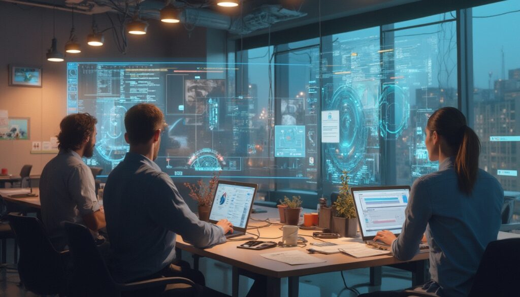 Digitale Kommunikationswerkzeuge im Bauwesen zur Verbesserung der Kommunikation und Teamkoordination bei Bauprojekten