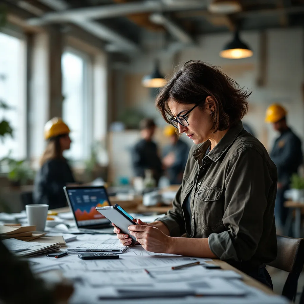 Escritório canteiro de obras conectividade: Chega de caos informativo!